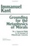 Cover of 'Grounding for the Metaphysics of Morals'