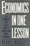 Cover of "Economics in One Lesson"