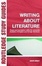 Cover of "Writing About Literature; Essay and Translation Skills for University Students of English and Foreign Literatures"