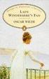 Cover of Lady Windermere's Fan