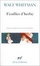 Cover of Feuilles d'herbe