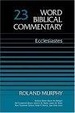 Cover of Word Biblical Commentary Vol. 23a, Ecclesiastes 