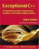 Cover of Exceptional C++