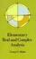 Cover of Elementary Real and Complex Analysis