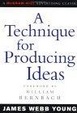 Cover of A Technique for Producing Ideas