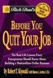 Cover of Rich Dad's Before You Quit Your Job