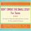 Cover of "Don't Sweat The Small Stuff For Teens"