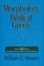 Cover of "Morphology of Biblical Greek, The"