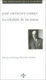 Cover of La rebelión de las masas
