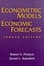 Cover of 'Econometric Models and Economic Forecasts'