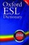 Cover of "The Oxford Esl Dictionary"