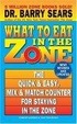 Cover of What to Eat in the Zone
