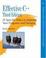 Cover of "Effective C++"