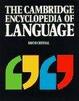 Cover of The Cambridge Encyclopedia of Language
