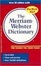 Cover of The Merriam Webster Dictionary