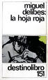 Cover of La hoja roja