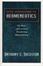 Cover of "New Horizons in Hermeneutics"