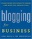 Cover of "Blogging for Business"