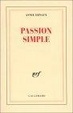 Cover of Passion simple