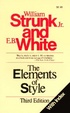 Cover of The Elements of Style, Third Edition