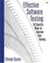 Cover of "Effective Software Testing"