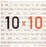 Cover of 10 X 10