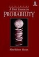 Cover of First Course in Probability, A