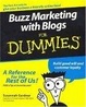 Cover of Buzz Marketing with Blogs For Dummies