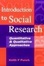 Cover of "Introduction to Social Research"