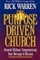 Cover of "The Purpose Driven Church"