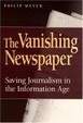 Cover of The Vanishing Newspaper