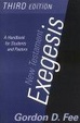 Cover of New Testament Exegesis