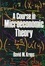 Cover of A Course in Microeconomic Theory