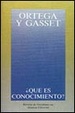 Cover of ¿Qué es conocimiento?