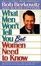 Cover of 'What Men Won't Tell You but Women Need to Know'