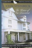 The Winter of Our Discontent (G K Hall Large Print Perennial Bestseller Collection)