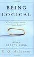 Cover of Being Logical