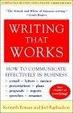 Cover of Writing That Works - Third Edition
