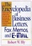 Cover of "The Encyclopedia of Business Letters, Fax Memos, and E-Mail"
