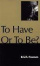 Cover of "To Have or to Be?"