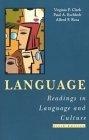 Language : Readings in Language and Culture