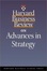Cover of "Harvard Business Review on Advances in Strategy"