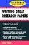 Cover of "Schaum's Quick Guide to Writing Great Research Papers"