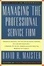 Cover of Managing The Professional Service Firm