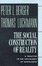 Cover of "The Social Construction of Reality"