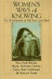 Cover of Women's Ways of Knowing