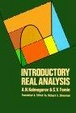 Cover of Introductory Real Analysis