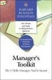 Cover of Manager's Toolkit