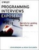 Cover of Programming Interviews Exposed