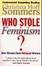 Cover of "Who Stole Feminism?"